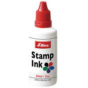Shiny Red Rubber Stamp Ink